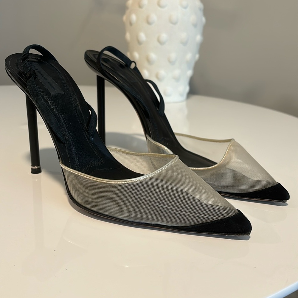COPY - Alexander Wang mesh pump